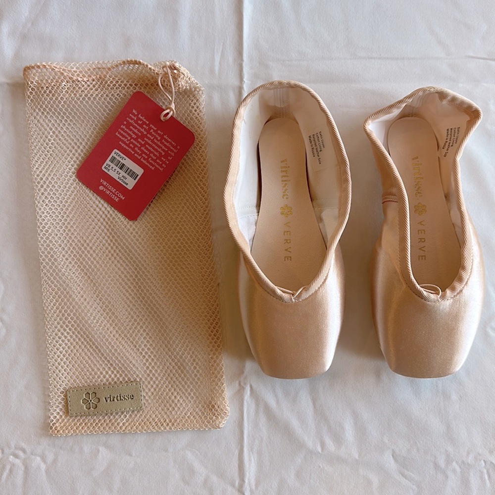 Virtisse Pointe Shoes - Verve - Brand New